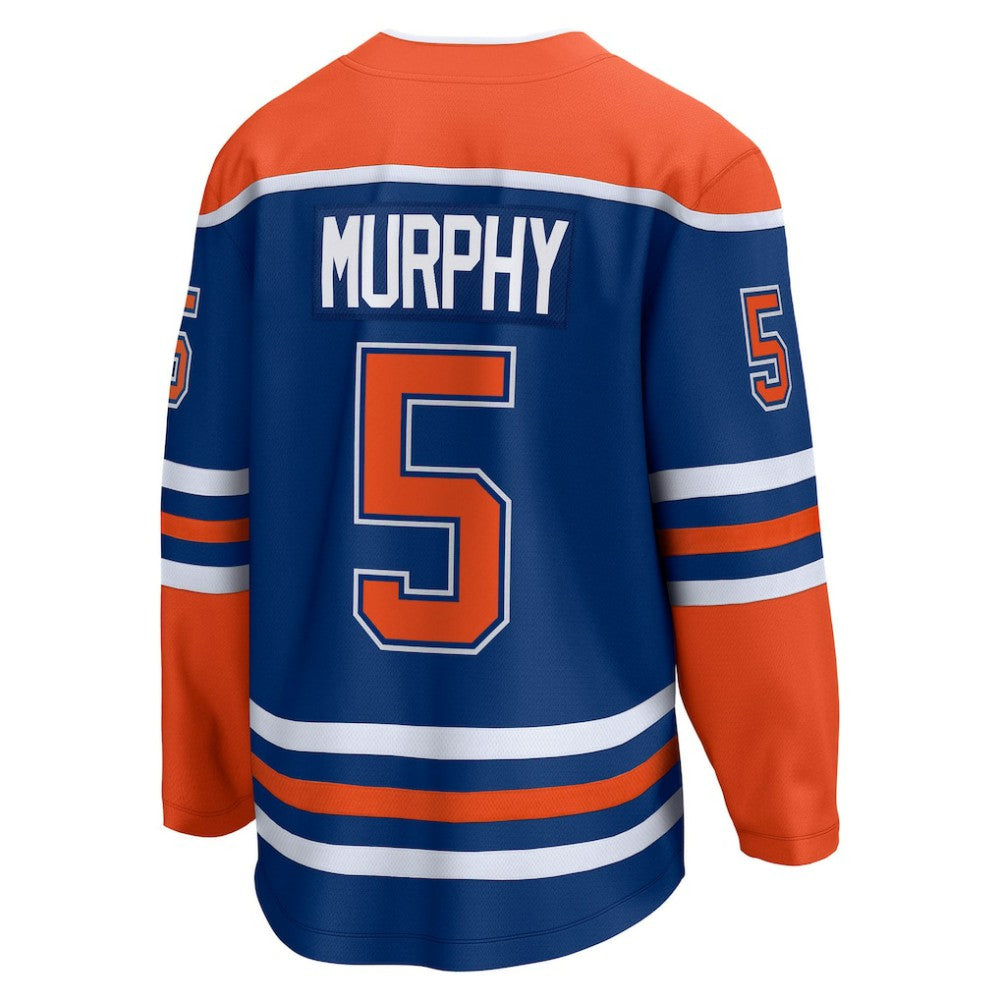 Connor Murphy Edmonton Oilers Fanatics Home Breakaway Jersey - Royal | NHL Jerseys
