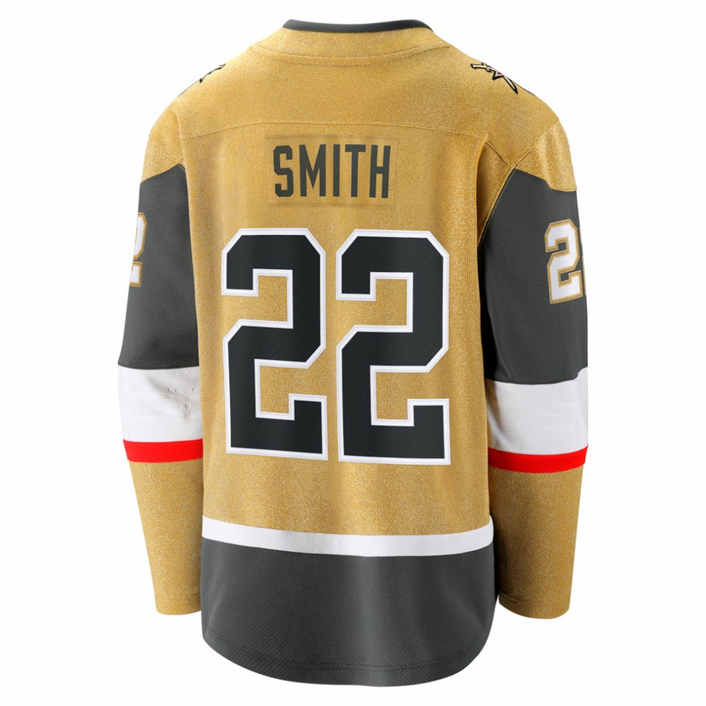 Cole Smith Vegas Golden Knights Fanatics Home Breakaway Jersey Gold