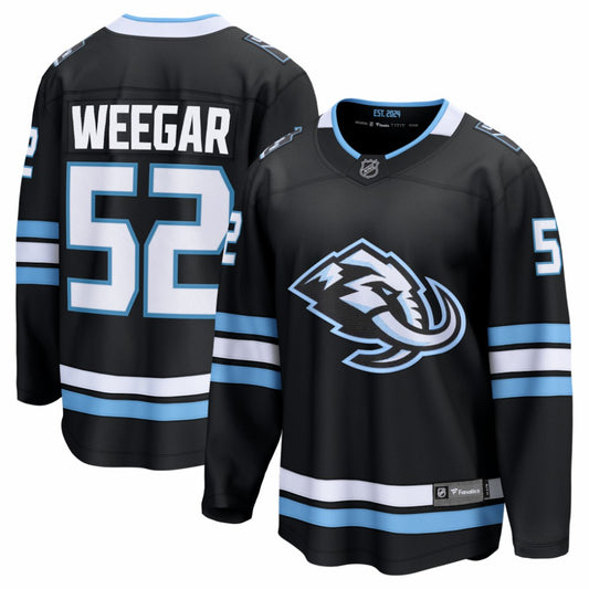 MacKenzie Weegar Utah Mammoth Fanatics Home Breakaway Jersey - Black | NHL Jerseys