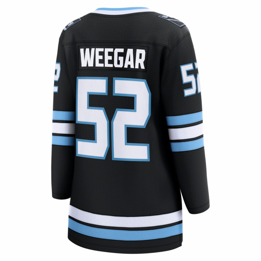 MacKenzie Weegar Utah Mammoth Fanatics Women's Home Breakaway Jersey - Black | NHL Jerseys