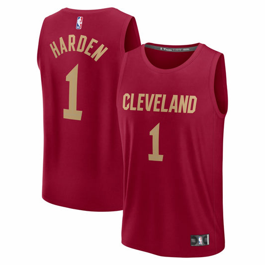 James Harden Cleveland Cavaliers Fast Break Replica Jersey sale - Icon Editi- Wine | NBA Jerseys
