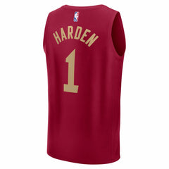Fanatics - James Harden Cleveland Cavaliers Fast Break Replica Jersey - Icon Editi- Wine