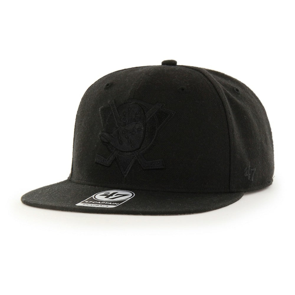 Anaheim Ducks - '47 No Shot Captain Snapback Hat Black