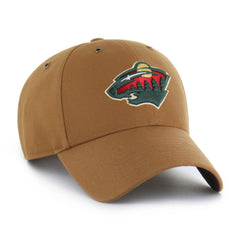 Minnesota Wild - Carhartt x '47 MVP Structured Adjustable Hat Tan
