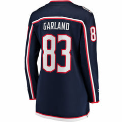 Conor Garland Columbus Blue Jackets - Indiana Women's Home Breakaway Jersey Navy