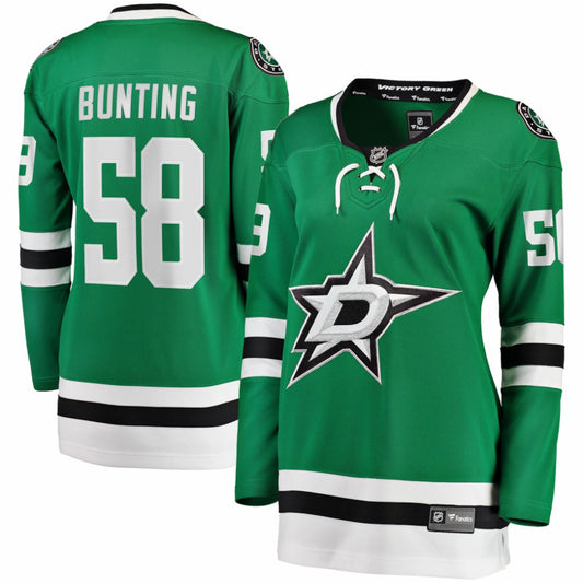 Michael Bunting Dallas Stars Fanatics Women's Home Breakaway Jersey - Kelly Green | NHL Jerseys