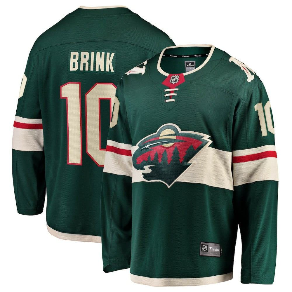 Bobby Brink Minnesota Wild - Fanatics Home Breakaway Jersey Green