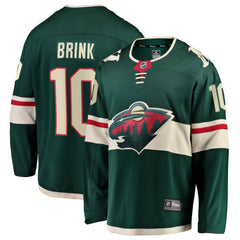 Bobby Brink Minnesota Wild - Fanatics Home Breakaway Jersey Green