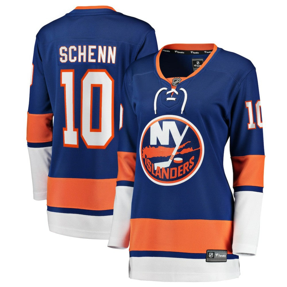 Brayden Schenn New York Islanders Fanatics Women's Home Breakaway Jersey - Blue | NHL Jerseys
