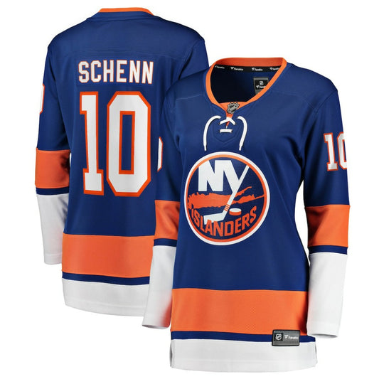 Brayden Schenn New York Islanders Fanatics Women's Home Breakaway Jersey - Blue | NHL Jerseys