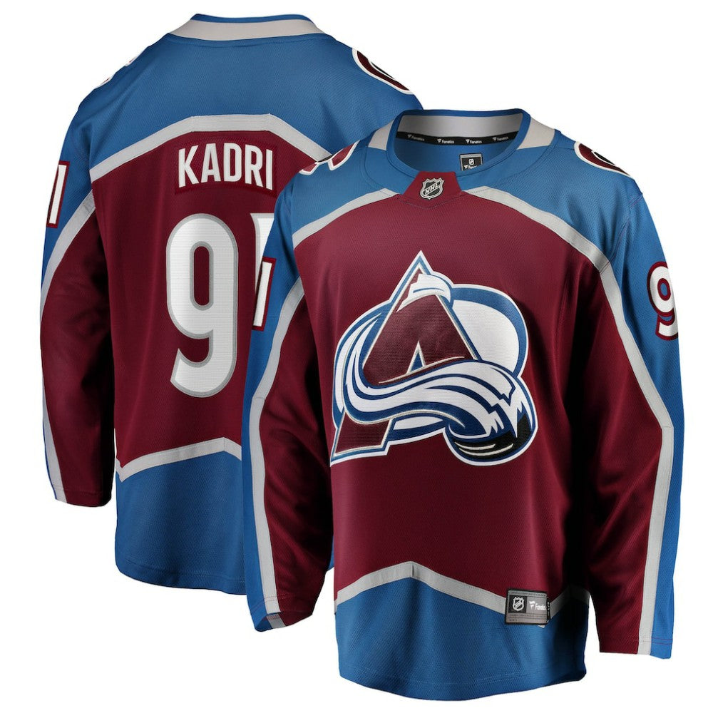 Nazem Kadri Colorado Avalanche - Fanatics Home Breakaway Jersey Burgundy