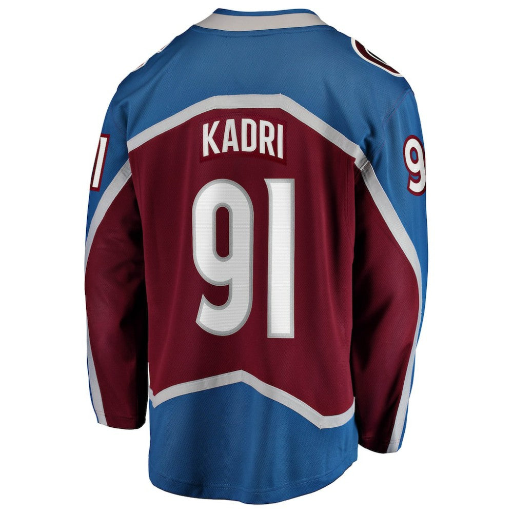 Nazem Kadri Colorado Avalanche - Fanatics Home Breakaway Jersey Burgundy