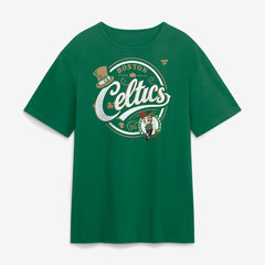 NBA - Boston Celtics St. Patrick's Day Celtic City T-Shirt - Kelly Green