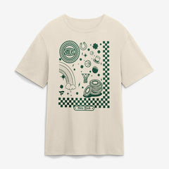 NBA - New York Knicks St. Patrick's Day Charms T-Shirt - Cream