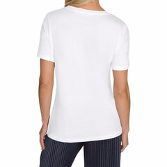 Columbus Blue Jackets - Starter Women's Tough Puck T-Shirt White