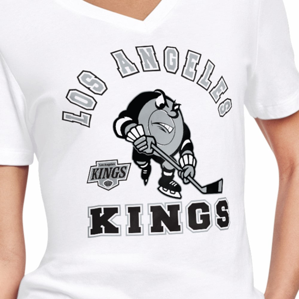Los Angeles Kings - Starter Women's Tough Puck T-Shirt White