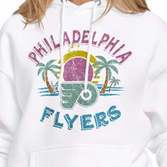 Philadelphia Flyers - Starter Women's Tonal Beach Hoodie White