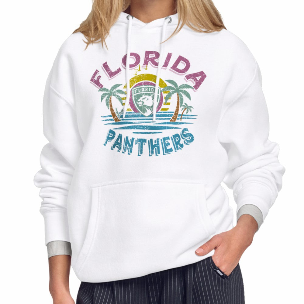Florida Panthers - Starter Women's Tonal Beach Hoodie White