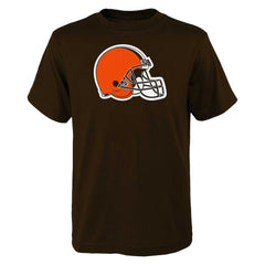Cleveland Browns Youth Team Logo T-Shirt Brown - NFL