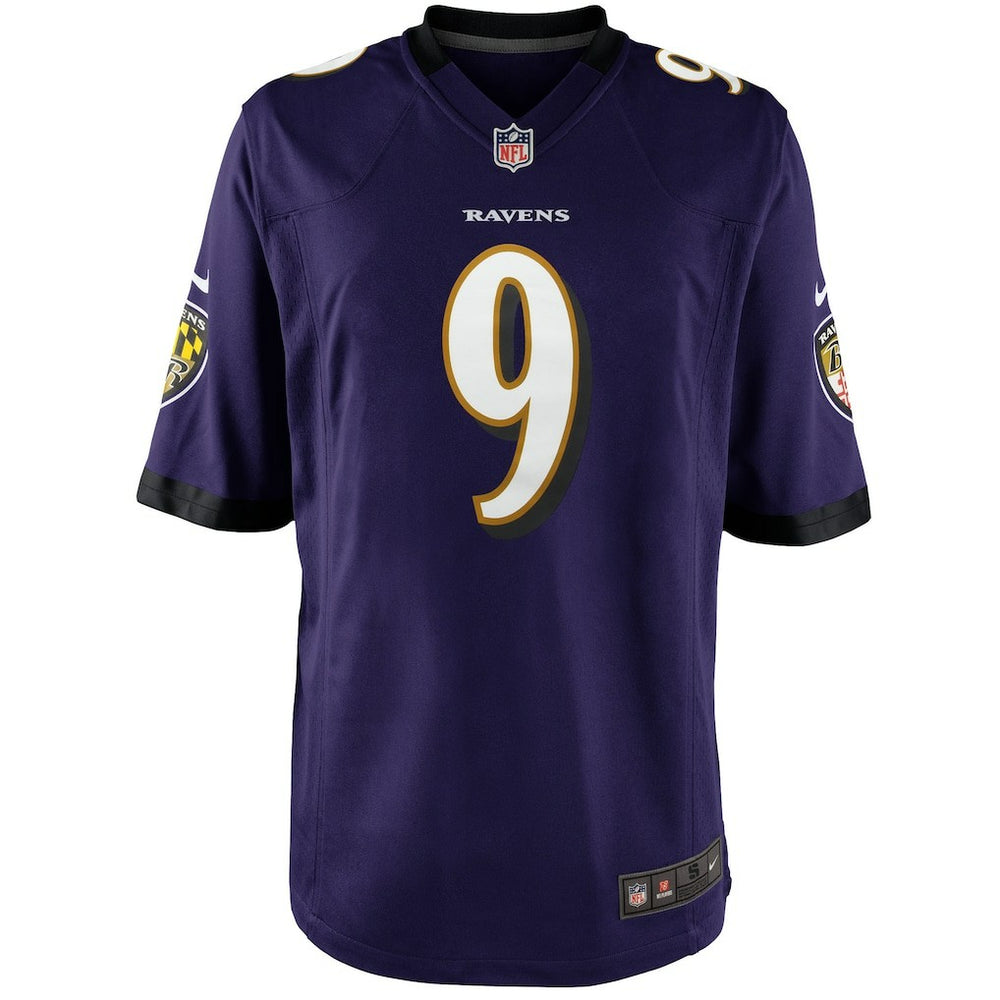 Justin Tucker Baltimore Ravens Youth Game Jersey Purple - Nike