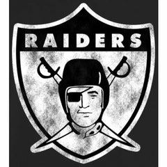 Las Vegas Raiders Throwback Logo Pullover Hoodie Black - NFL