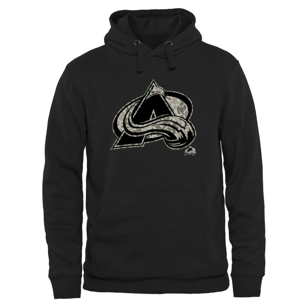 Colorado Avalanche - Rink Warrior Pullover Hoodie Black