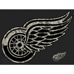 Men's Detroit Red Wings - Black Rink Warrior Pullover Hoodie