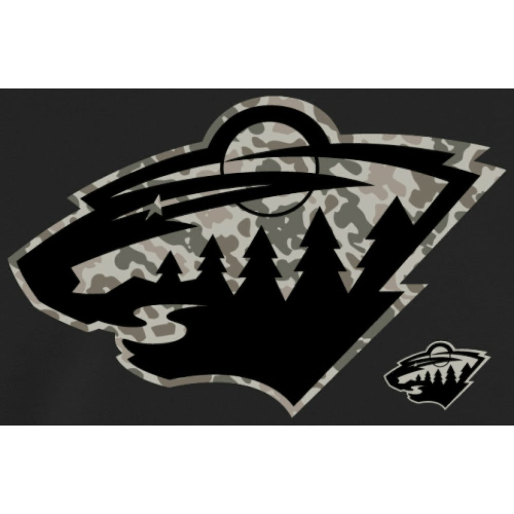 Minnesota Wild - Rink Warrior Pullover Hoodie Black