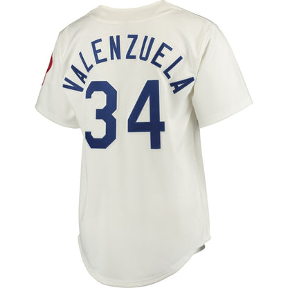 Fernando Valenzuela Los Angeles Dodgers Mitchell & Ness Authentic Jersey - White | MLB Jerseys
