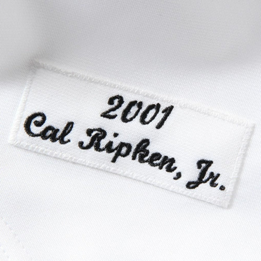Cal Ripken Baltimore Orioles Mitchell & Ness Home Authentic Jersey - White | MLB Jerseys