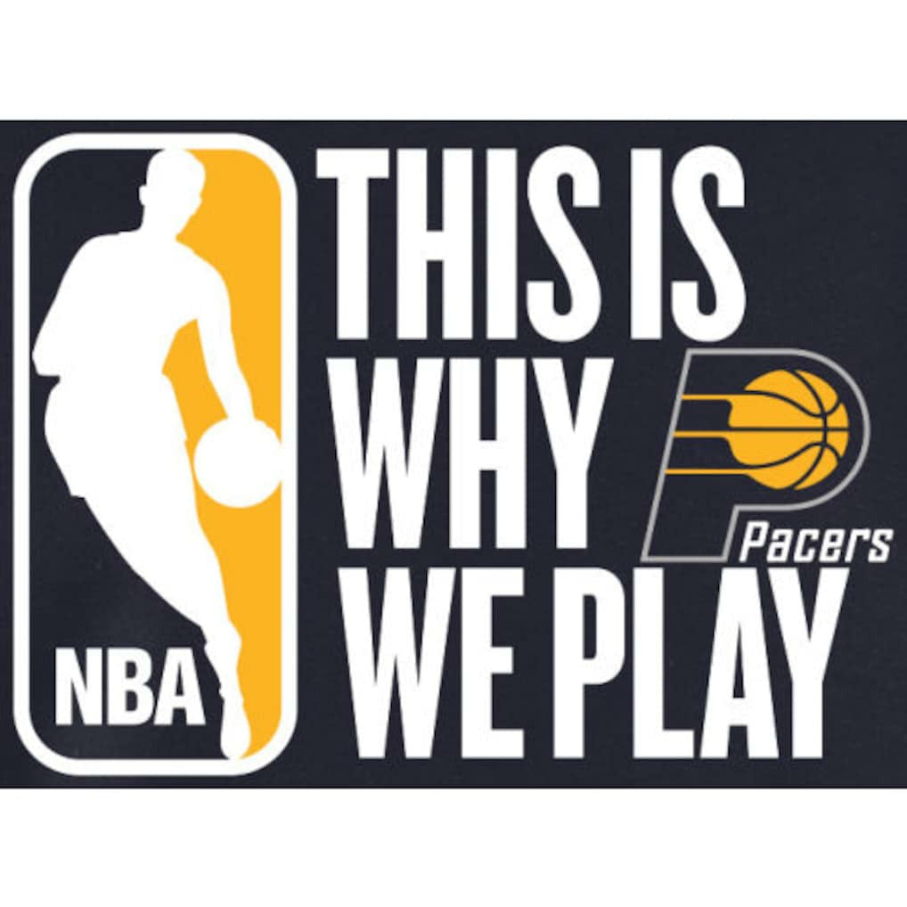 NBA - Indiana Pacers This Is Why We Play Pullover Hoodie - Navy