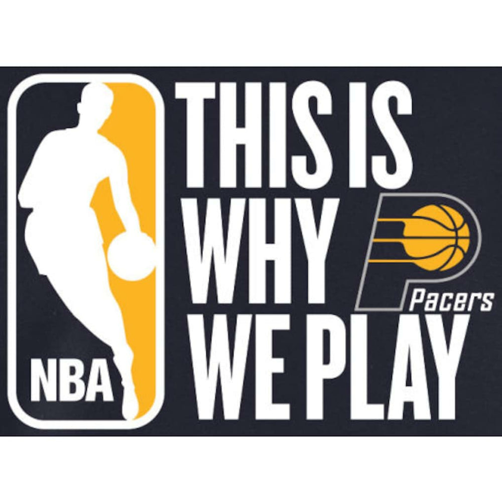NBA - Indiana Pacers This Is Why We Play Pullover Hoodie - Navy