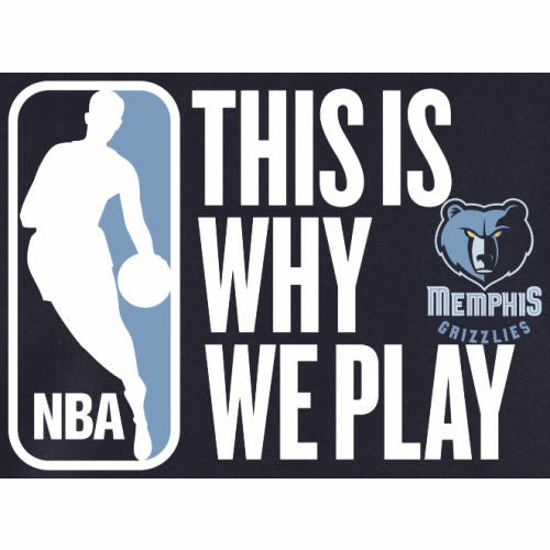 NBA - Memphis Grizzlies This Is Why We Play Pullover Hoodie - Navy