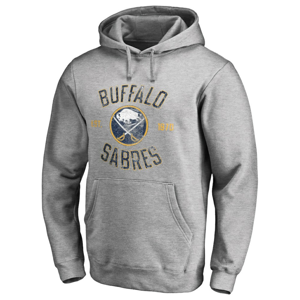 Buffalo Sabres - Heritage Pullover Hoodie Ash