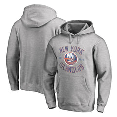 New York Islanders - Heritage Pullover Hoodie Ash