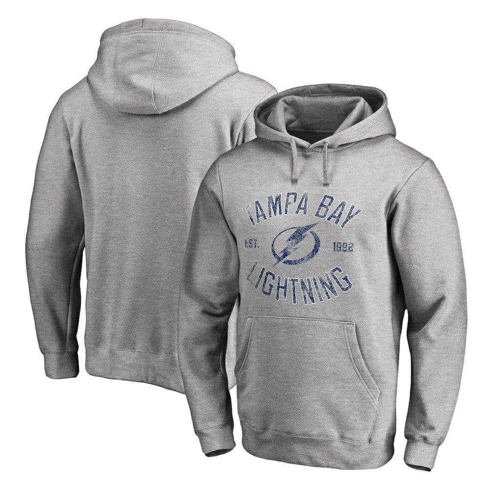 Tampa Bay Lightning - Heritage Pullover Hoodie Ash