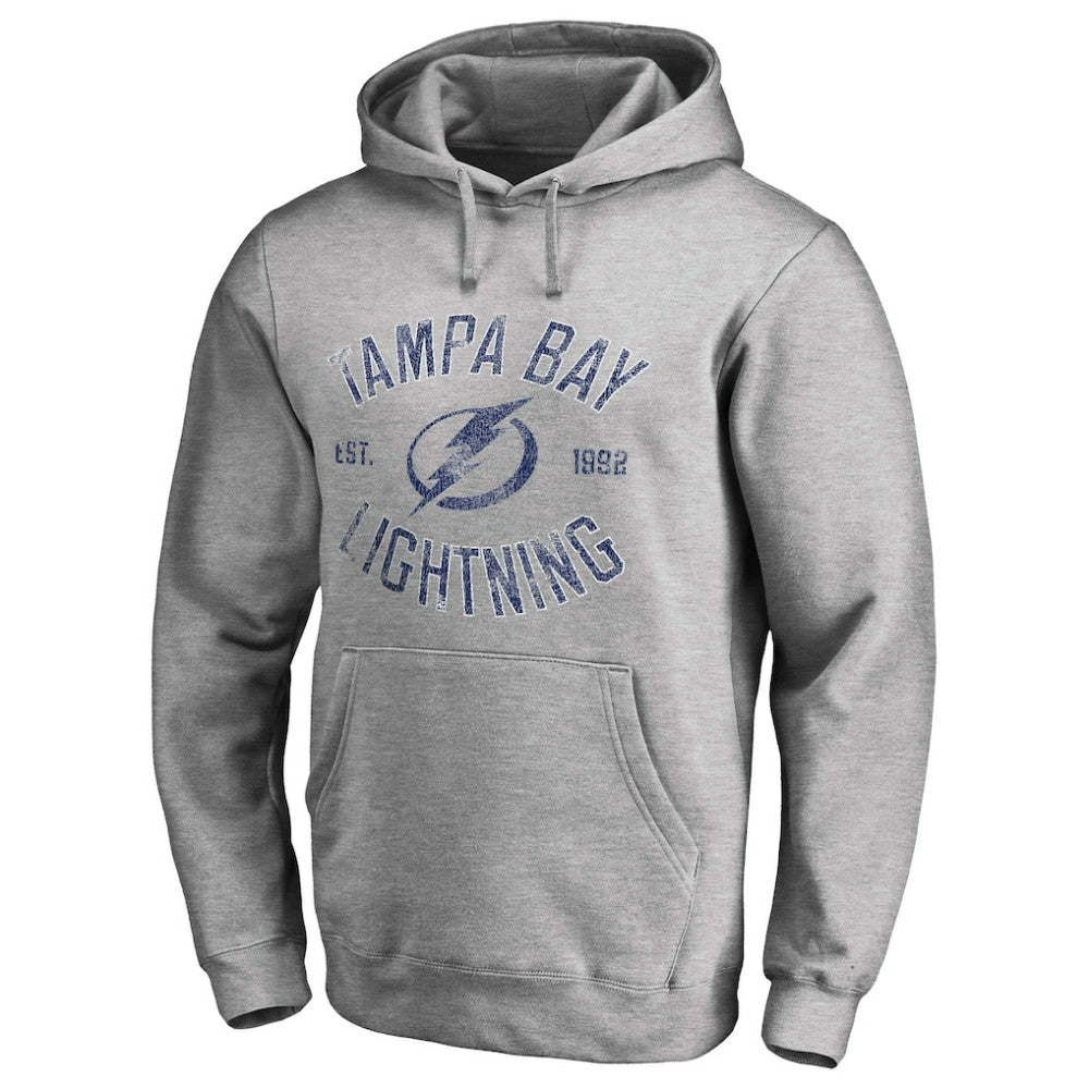 Tampa Bay Lightning - Heritage Pullover Hoodie Ash