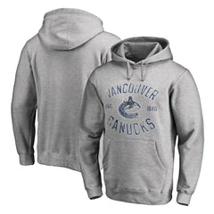 Vancouver Canucks - Heritage Pullover Hoodie Ash