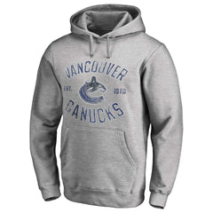 Vancouver Canucks - Heritage Pullover Hoodie Ash