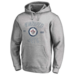 Winnipeg Jets - Heritage Pullover Hoodie Ash