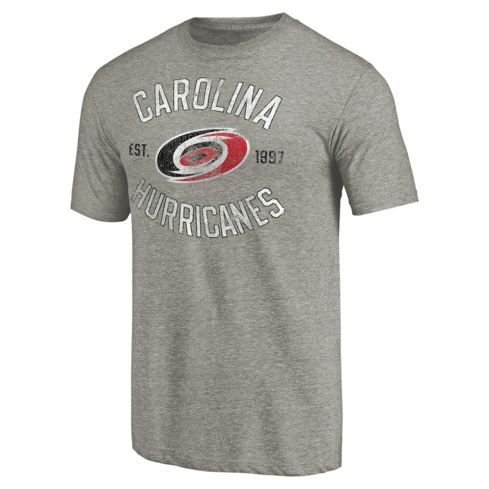 Carolina Hurricanes - Heritage Tri-Blend T-Shirt Ash