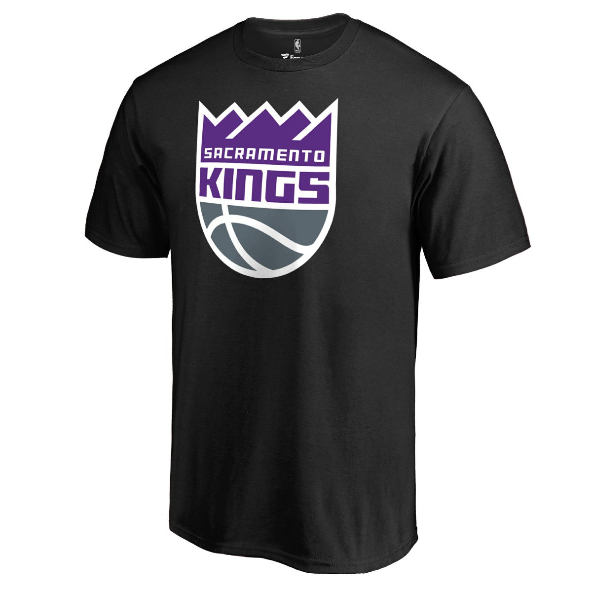 NBA - Sacramento Kings Primary Logo T-Shirt - Black
