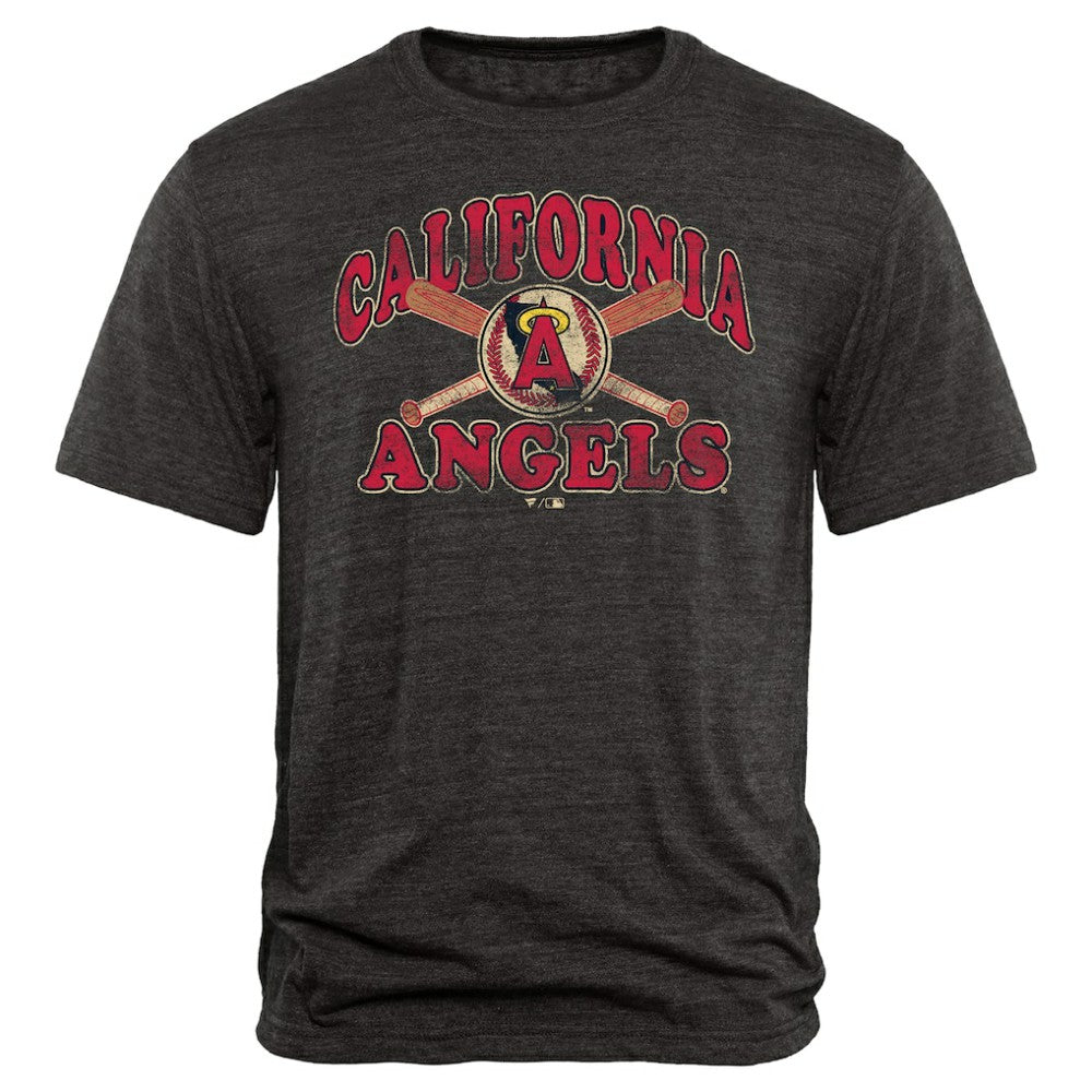 Los Angeles Angels Cooperstown Bats Tri-Blend T-Shirt discount