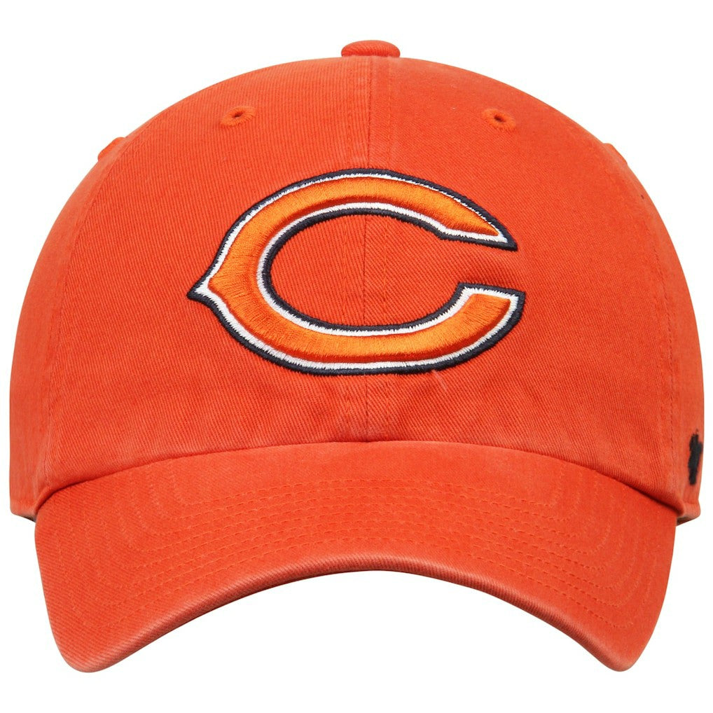 Chicago Bears '47 Clean Up Adjustable Hat Orange - 47 brand