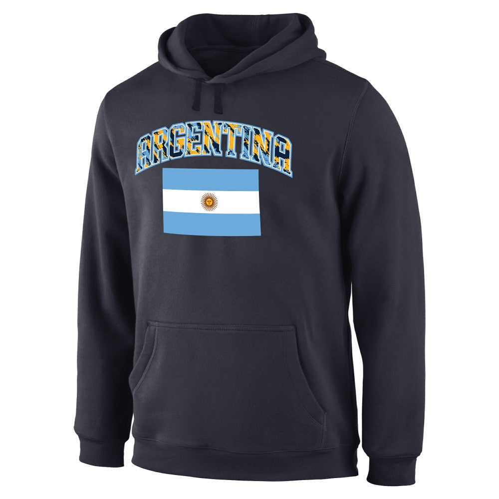 Argentina True Colors Pullover Hoodie - Navy