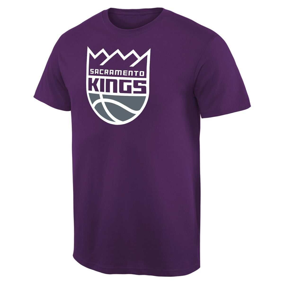 NBA - Sacramento Kings Primary Logo 2 T-Shirt - Purple