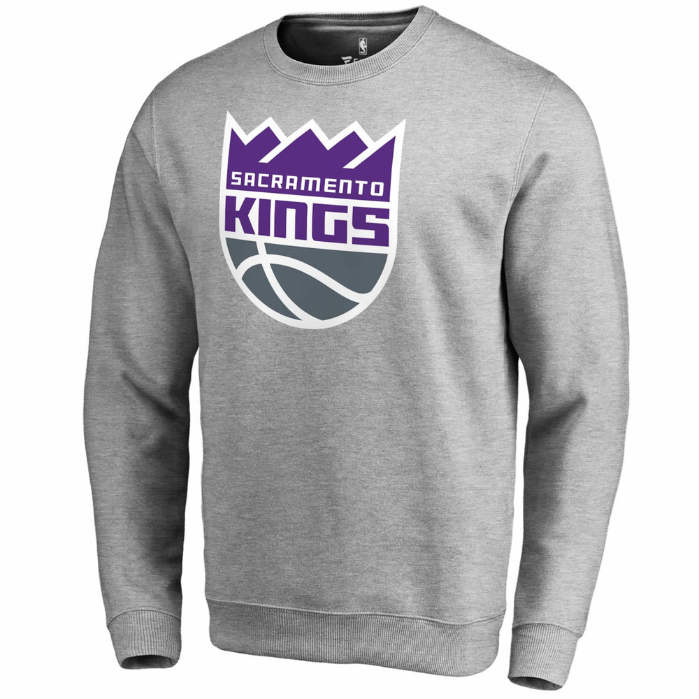 NBA - Sacramento Kings Primary Logo Sweatshirt - Heathered Gray