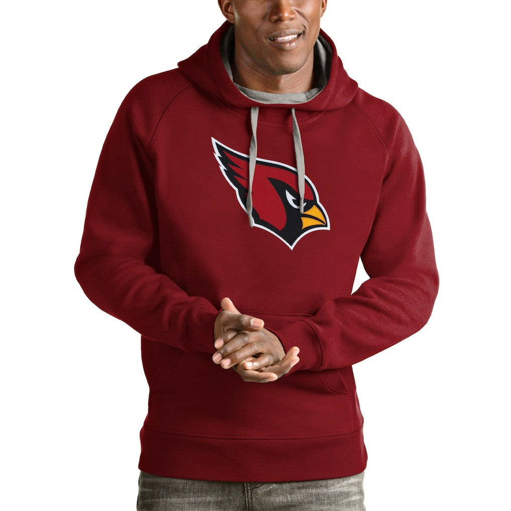 Arizona Cardinals Antigua Victory Pullover Hoodie Cardinal - NFL