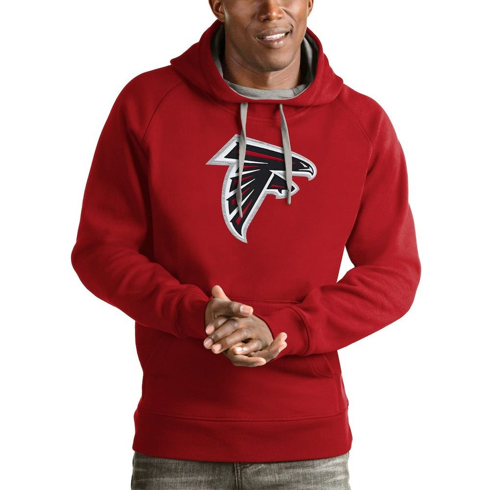 Atlanta Falcons Antigua Victory Pullover Hoodie Red - NFL