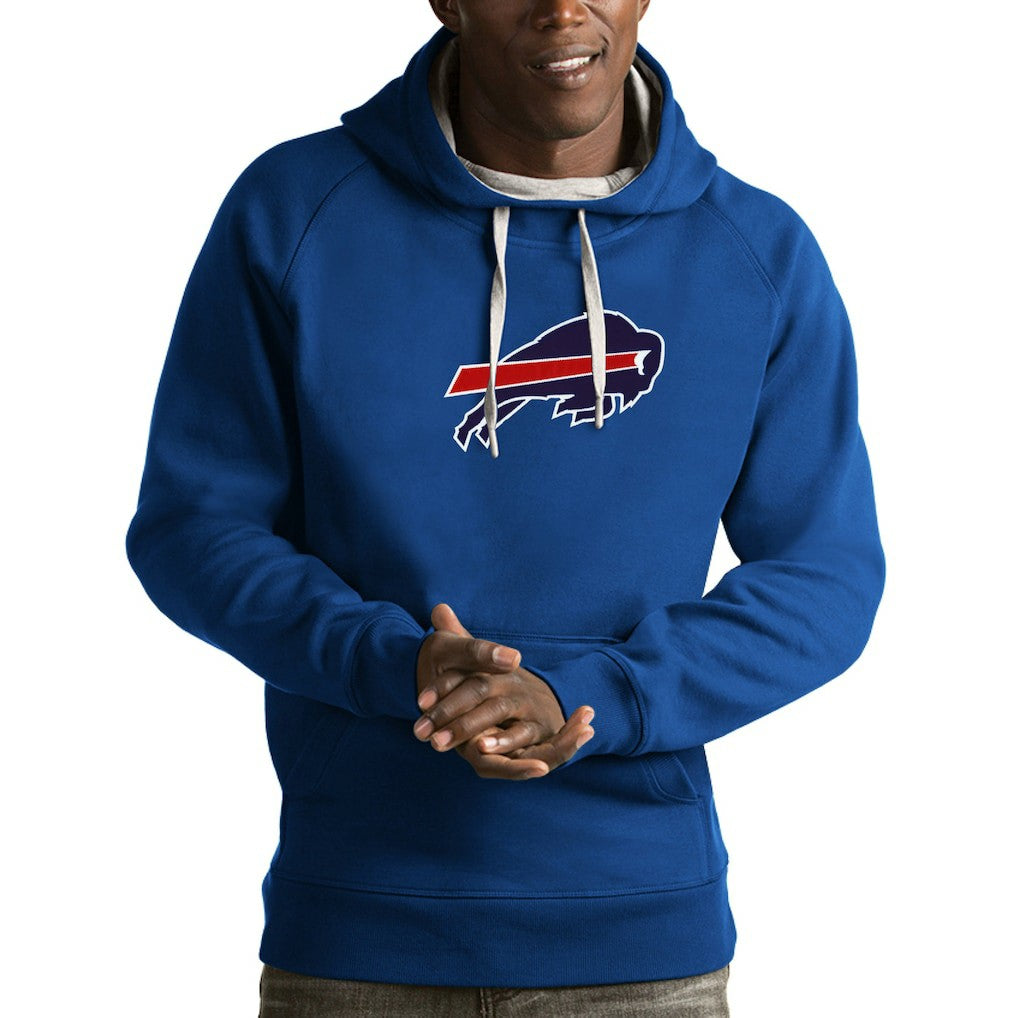 Buffalo Bills Antigua Victory Pullover Hoodie Royal - NFL
